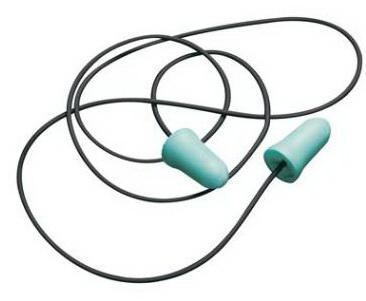 MSA Earplugs Green S/M