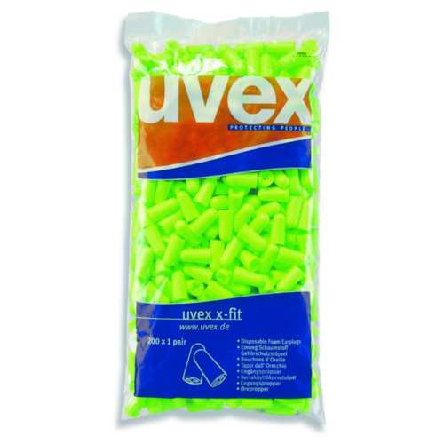 Uvex Earplug refill pack x-fit 2112-003 Lime 2112-003