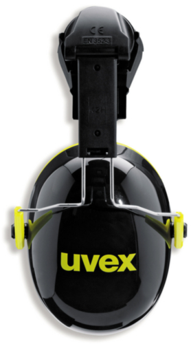 Uvex Casques anti-bruit K2H 30 DB(A) Noir/Jaune 2600-202