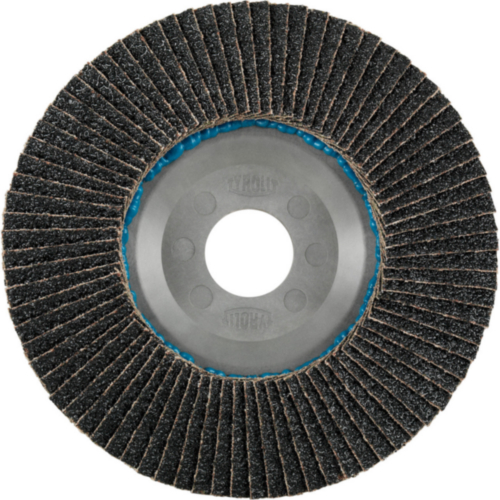 Fan-type disc LONGLIFE C-TRIM dm 115 mm granulation 120 flat stainless (steel) z
