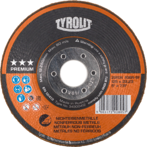 Tyrolit Rondel disc A36N-BF