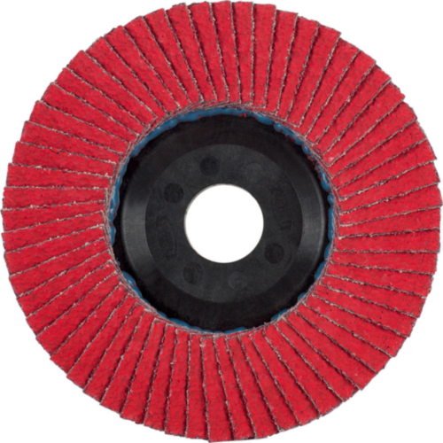 Fan-type disc CERABOND dm 115 mm granulation 80 flat stainless steel ceramic gri