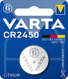 VART BATTERY ELECTRONIC           CR2450