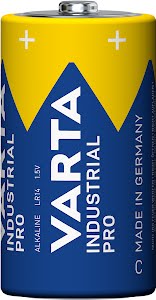 VARTA Industrial Pro, Alkaline Battery, C, Baby, LR14, 1,5V, Made in Germany