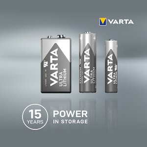 VARTA Ultra Lithium, Lithium Battery,9V, E-Block