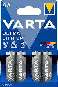 VART LITH PILHAS             LR06AA(4PC)