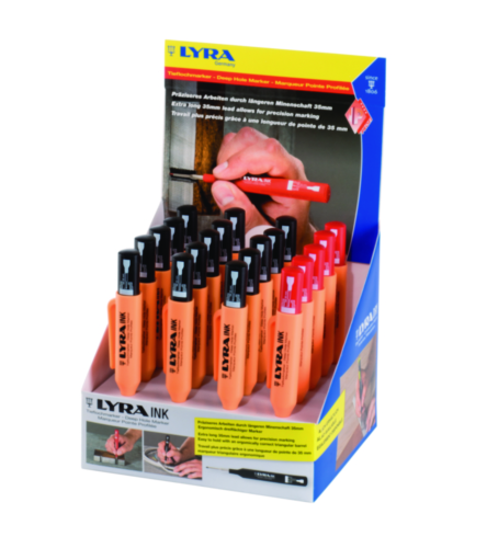 LYRA-INK DEEP-HOLE-MARKER DISPLAY