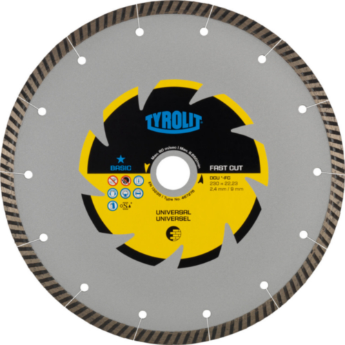 Tyrolit Diamond blade 115X2X22,23