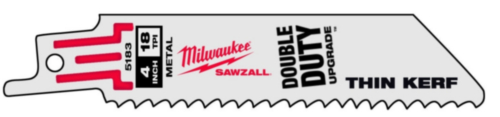 Milwaukee Lâmina par serra de sabre 100/1,4MM