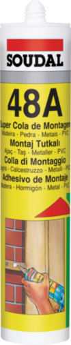 Soudal Mounting adhesive 310ML 48A Yellow