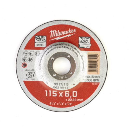 Milwaukee Deburring disc SG 27/115X6