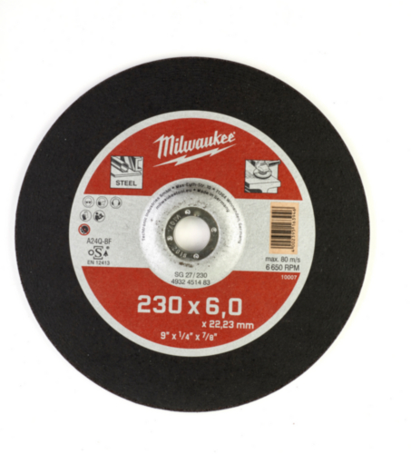 Milwaukee Deburring disc SG 27/230X6