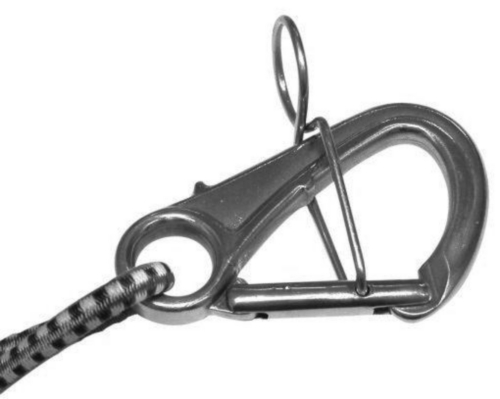 Buoy hook Stainless steel A4 108X63MM