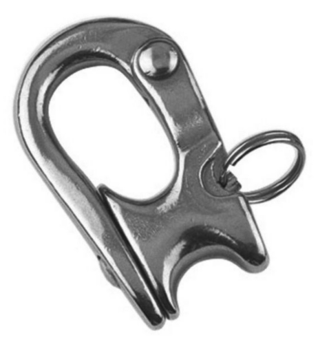 Sheet snap shackle Stainless steel A4 15X66