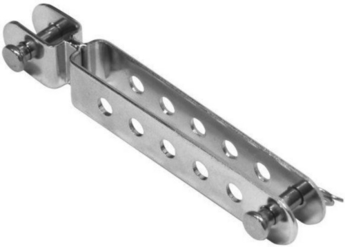 Stay adjuster Stainless steel A2 104MM