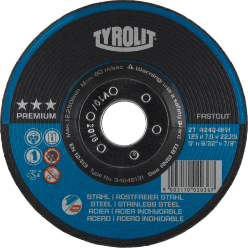 Tyrolit Deburring wheel 230X8,0X22,23