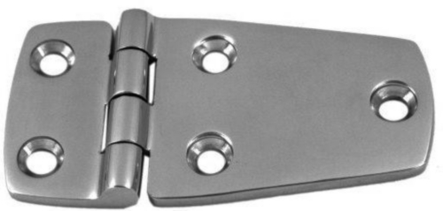 Door hinge, a-symmetrical Stainless steel A4