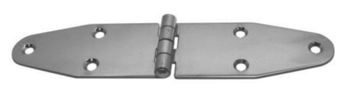 Door hinge type A+B Stainless steel A2 TYPE A 180X40