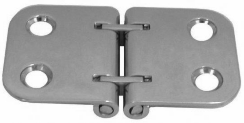 Flush mount hatch hinge Stainless steel A4
