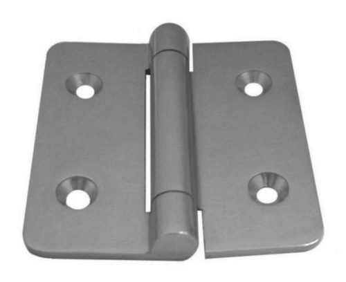 Butt hinge Stainless steel A4 75MM