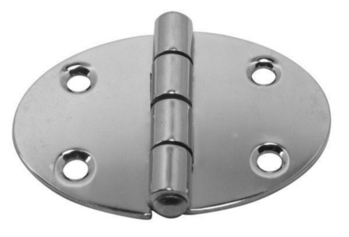 Oval hinge Stainless steel A2