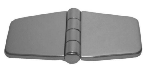 Covered hinge Stainless steel A4
