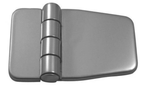 Covered hinge Stainless steel A4