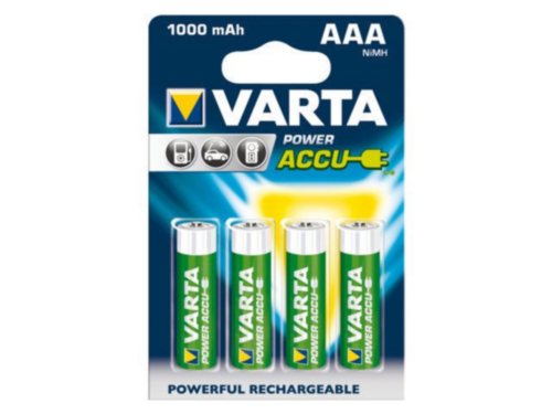 Varta Battery 56763101404 AAA 1000MAH 4PC