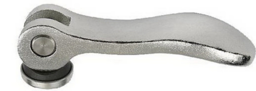 KIPP Cam levers, external thread Stainless steel 1.4308/1.4305 M6X50