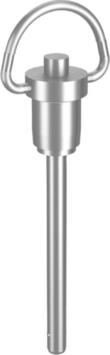 KIPP Ball lock pins with grip ring, self-locking Stainless steel 5X60MM