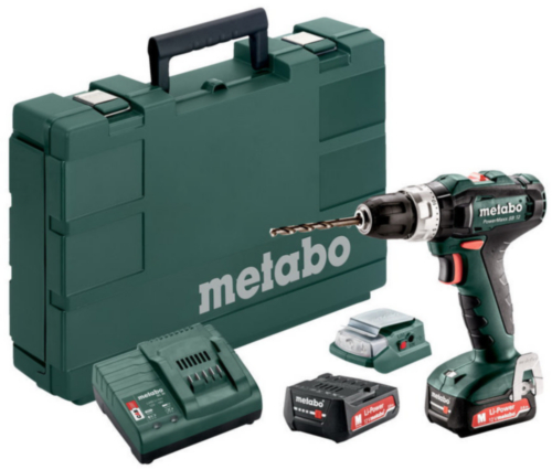 Metabo Cordless Hammer drill machine SET PM SB 12+PA
