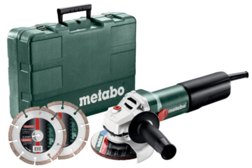 Metabo Haakse slijper set WQ 1100-125 SET