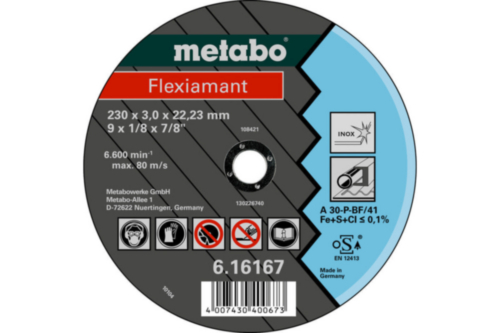 Metabo Flexiamant 180X3,0X22,23 TF41