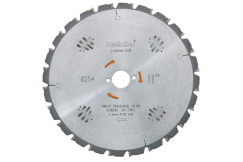 Metabo Circular saw blade HW/CT230X30 18FSZ/FA