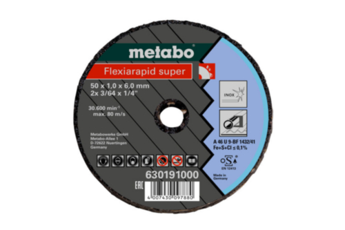 Metabo Small cutting disc 76X1,1X6MM