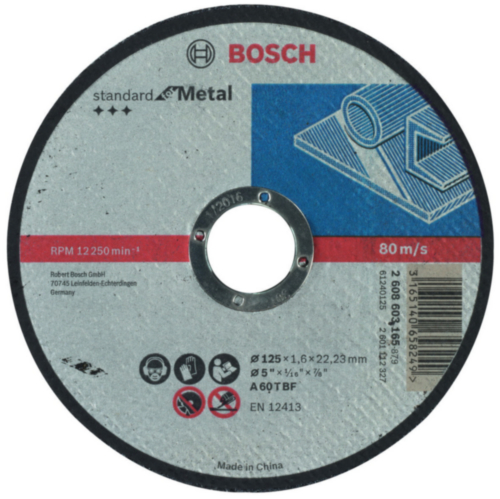 Bosch Cutting disc A 60 T BF 125MM