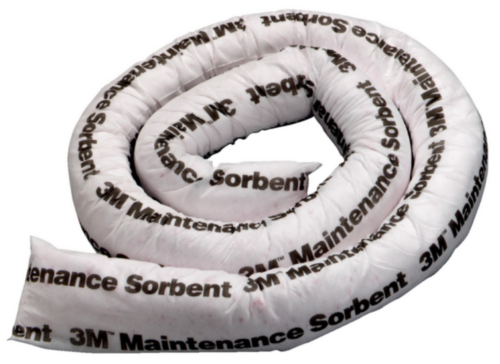 3M Spill absorbent boom Universal M-M1002 White