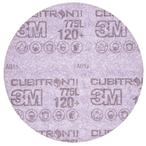 3M Cubitron II Schleifpapier, rund 180+ 150MM