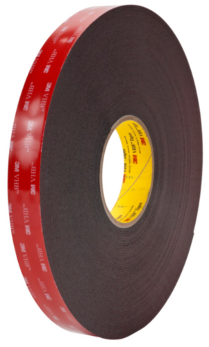 3M 5952F/1933 VHB tape Zwart 19MMX33M