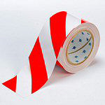 Brady Floor tape RED/WHITE 101,6X30