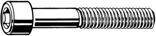 Hexagon socket head cap screw UNC 1936 series ASME ≈B18.3 (1936) Steel Right Plain 12.9 NO.4X5/8