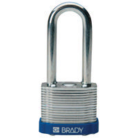 Brady Steel padlock  51MM SHA KD BLUE 6PC