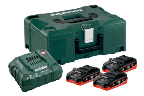 Metabo Battery set basic 3X3,5AH +ASC 30-36 V