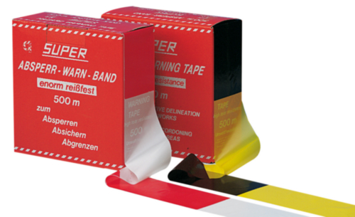 Barrier tape 8CM 500M Red/White