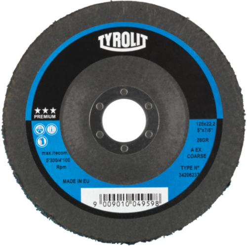 Tyrolit Fíbrový brúsny disk 898014 115X22,2