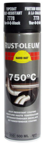 Rust-Oleum 7778 Topcoat 500 Schwarz