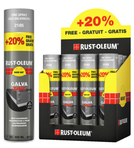 Rust-Oleum 2185 Spuitverf 500 Galva zink