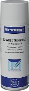 Promat Spray séparateur de soudure à base d'eau 400 ml bombe aérosol CHEMICALS
