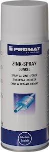 Spray zinc 400 ml gris foncé/gris poussière bombe aérosol PROMAT CHEMICALS
