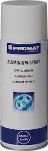 Promat Spray aluminium jusqu’à +300 degr. C (brièvement) argent mat 400 ml bombe aéroso